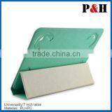 High Quality Tri-fold 7 Inch Tablet Case Cover ,Universal PU Leather Case Cover Stand thumbnail-5