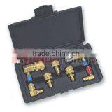 7PCS Popular A/C Adapter Set, Air Conditional Service Tools of Auto Repair Tools