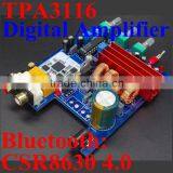 TPA3116D2 Bluetooth Audio Speaker Power Amplifier Module 50W+50W Bluetooth CSR8630 4.0 DC12 -25v Power Supply