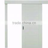 Dilvin 7-division White Lacquer Finished Sliding Door thumbnail-1