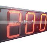 8" digital number high temperature led, led time and temperature signs