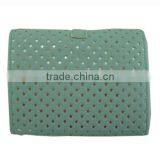 Ladies Small Fashion Purse With Craftwork Punching Star Outside Little Elegance Wallets Fancy Moeny Bag thumbnail-2