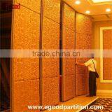 Fabric With Soft Covers Surface Finished Movable Partition Wall for Hotel
