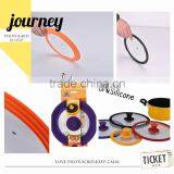 2014 Hot Selling Silicone Suction Lids Cover thumbnail-1