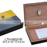 Custom Wood Montecristo Cigar Humidor Box thumbnail-1