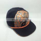 Custom 5 Panel Snapback Caps / High Quality 5 Panel Cap / Flat Brim 5 Panel Cap thumbnail-3