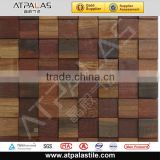 restaurant decorative wooden mosaic tiles