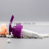 33mm Non Spill Ribbed Purple Plastic Dispenser Bottle Pump thumbnail-2