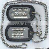 Metal Embossed Dog Tag, Necklace Tag, Pet Tag thumbnail-1