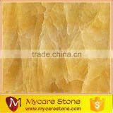 Natural Polished Honey Yellow Onyx Luxury Floor Tile thumbnail-1