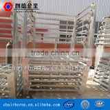 Practical and space-saving flat steel rack pallet storaging use warehouse rack pallet available in various sizes