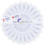 3*3cm Non-woven Cloth Factory High Quality 70% Isopropyl Alcohol Antiseptic Wipes thumbnail-6