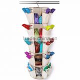 5-Tier Carousel Closet Organizer - Comfortably Organizes Shoes, Sandals, Heels, Clothes, Belts, Scarves, Ties, and More