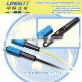 SC Type Mini Fiber Optic Fast Connector ~UNIKIT M-ESC250P-LW Optical Equipment