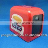 Plastic Red Tissue Box/hotel Tissue Holder for Best Sell