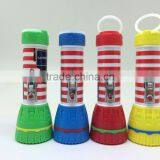 Tiger Head Plastic Led Flashlight Torch World Export-ftp-796 thumbnail-1