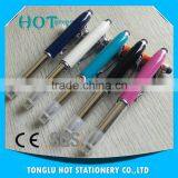 New products on china market multi funtion pen with metal cap and light