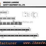 30LED 36" Long Bar Dual Color Flash Emergency Warning Grill Traffic Advisor Strobe Light Bar White Red LTDG9110-10 thumbnail-4