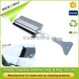 3 in 1 Snow Brush Scraper, Extendable Ice Scraper Snow Brush With Water Blade