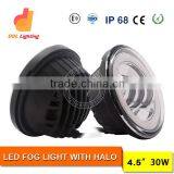 Color Changing LED Headlight for Jeep Wrangler Headlight Led for Offroad With Halo thumbnail-5