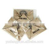 4 PCS/set Cute Foldable Jute Storage Basket/ Bin Box, Nail Polish Makeup Organizer Basket thumbnail-5