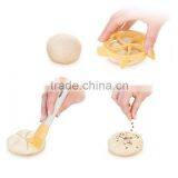 Food Grade Plastic Kaiser Roll Maker Toast Bread Mold Sandwich Cutter thumbnail-2