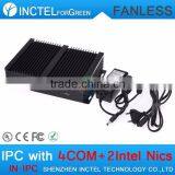 Fanless Car PCs Auto Boot Intel Celeron C1037U 1.8G USB 3.0 Dual Gigabit Lan 4 COM Desktop Computer pc thumbnail-5