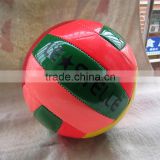 shine machine stitch custom print PVC volley ball for promotion or kids
