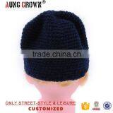 Cheap Wholesale Crochet Beanie With Flower thumbnail-4