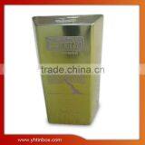 Trapezoid Shape Chocolate Tin Box