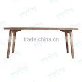 Solid Wood Table Wooden Dining Table #AWF51 thumbnail-2