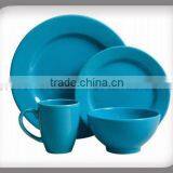 Blue Color Stoneware Dinnerware Sets For Sale