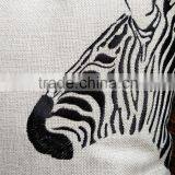 Custom Printed Custom Size Embroidery Plain Linen Pillow Covers thumbnail-2