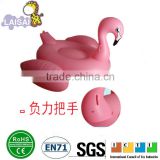 Funny color inflatable PVC pool swan animal toy