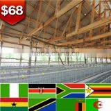 Trade Assurance NO.1 A Type Frame Quality Galvanized 3 Tier Layer Hen Cage thumbnail-6