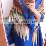 Digital Printed 100% Silk Lady Scarf Latest Design thumbnail-5