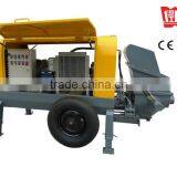20m3/h Mobile Concrete Pump for Pumping Concrete Mortar to 20 Floors thumbnail-2