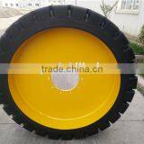 High Quality 10-16.5 12-16.5 Skid Steer Pneumatic and Solid Tires With Rim for Hot Sales thumbnail-2