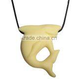 Pacifier Clips Soft on Babies Gums BPA Free Teething Pendant Necklace thumbnail-3