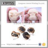 Brown Stress BallSilicone Face Vent Ball Japan Hot Vent Decompression Toys Face Ball Vent Ball Fun Funny Doll thumbnail-5