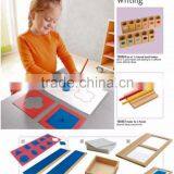 120pieces Preschool Child Educational Toy International Wooden Montessori Material thumbnail-6