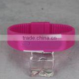 Silicone Digital Watch Silicone Watch Silieone Led Watch Bracelet Watch Silicone Bracelet With Digital Watch LED Watch thumbnail-2