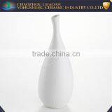 Wholesale Simple Pure White Narrow Neck Ikebana Vases thumbnail-1