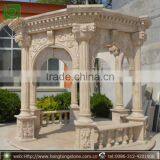 Outdoor Decorative Stone Marble Garden Gazebo thumbnail-2