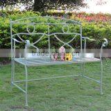 Retro Style Green Folding Iron Garden Benches thumbnail-1