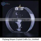 Top Selling Custom Design Crystal Small Tealight Holder Directly Sale thumbnail-1