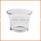 Factory Price Wholesale Useful Clear Glass Candle Holder thumbnail-1