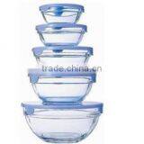 5 Pcs Glass Bowl Stocklot thumbnail-1