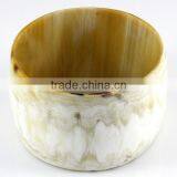 High Quality Best Selling Buffalo Horn Yellow Blue Modern Bracelet From Vietnam thumbnail-1