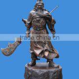 Large Bronze Chinese Kuan Gong Statue Sculpture thumbnail-4